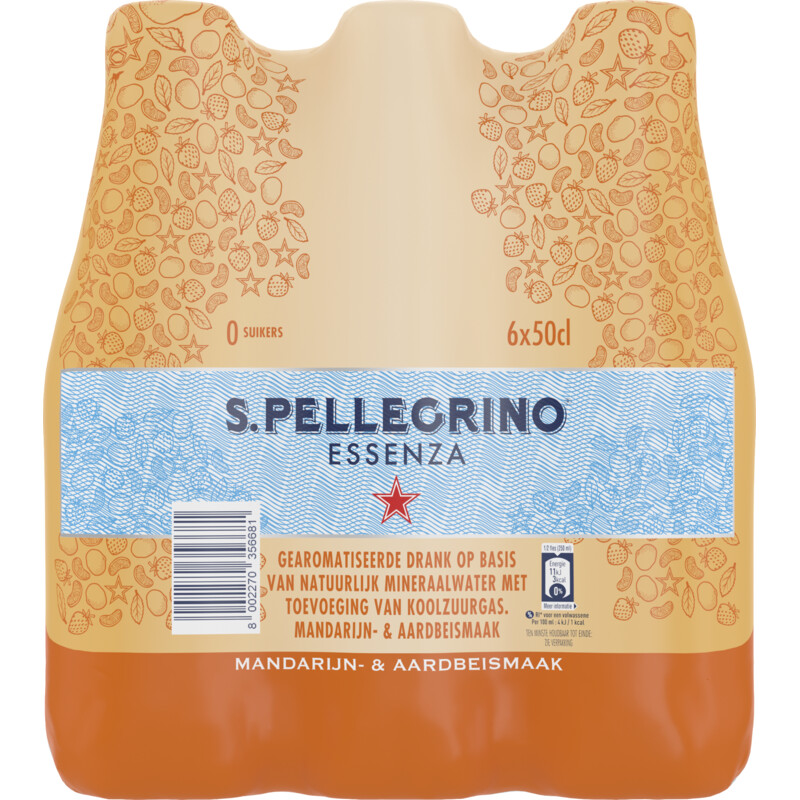 Een afbeelding van S. Pellegrino Essenza mandarijn 6-pack