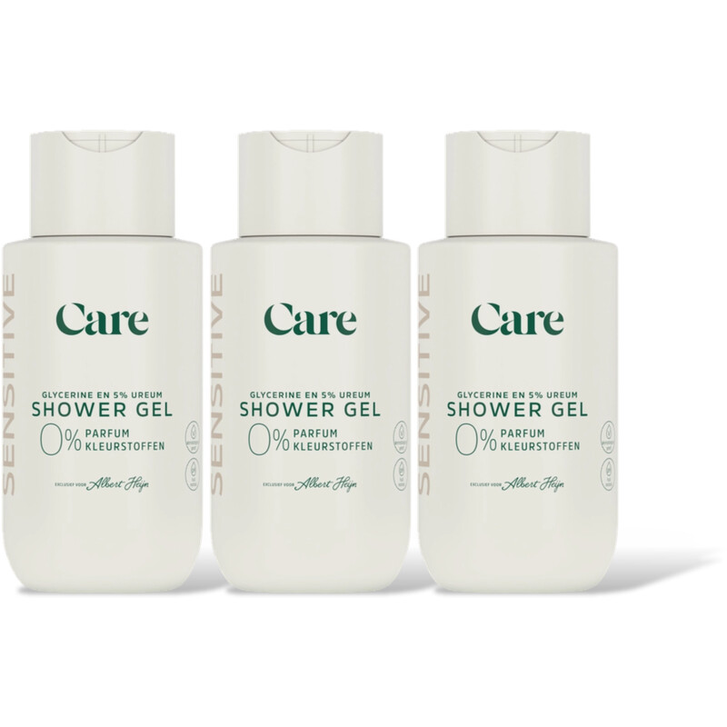 Care Sensitive showergel 3-pack