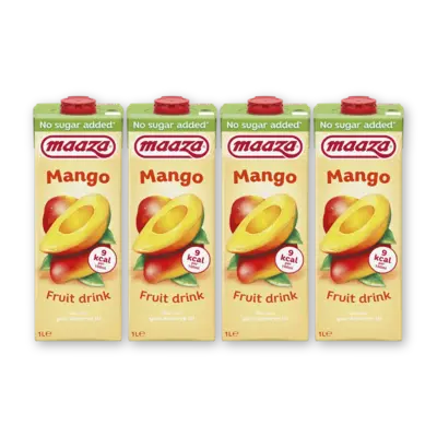 pdp-image-Maaza Mango fruit drink no sugar added 4-pack