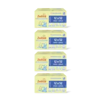 Zwitsal Water&care babydoekjes geur 4-pack