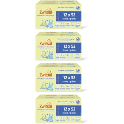 pdp-image-Zwitsal Water&care babydoekjes geur 4-pack
