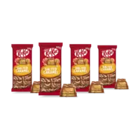 Kitkat Melkchocoladereep salted caramel 4-pack