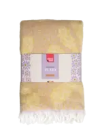 Tutti Mistral Home Plaid bloem beige lila