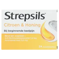 Strepsils Keeltabletten citroen & honing