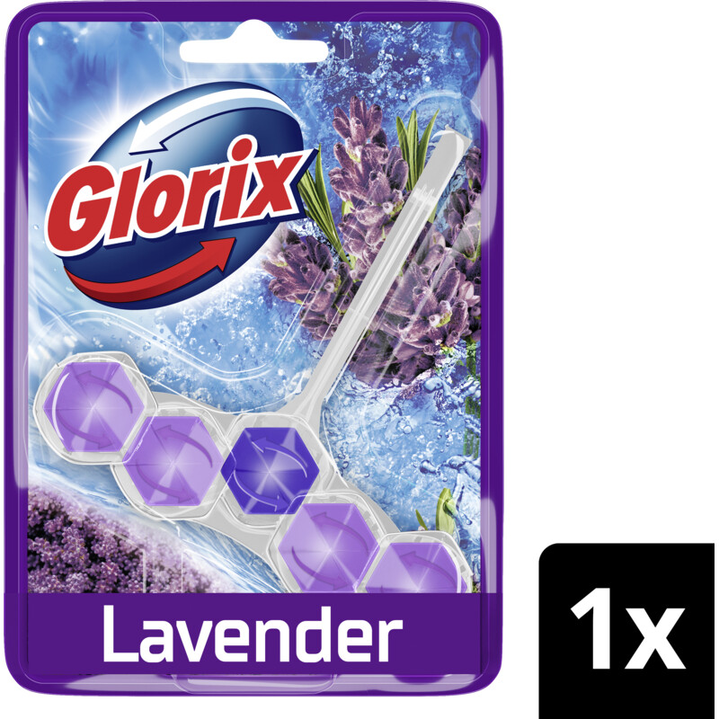 Een afbeelding van Glorix WC Blok Lavendel