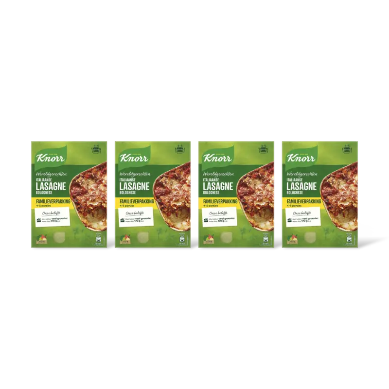 Knorr Lasagne bolognese XL 4-pack
