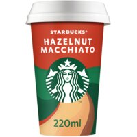 Een afbeelding van Starbucks Hazelnut macchiato ijskoffie