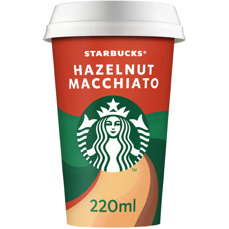 Een afbeelding van Starbucks Hazelnut macchiato ijskoffie