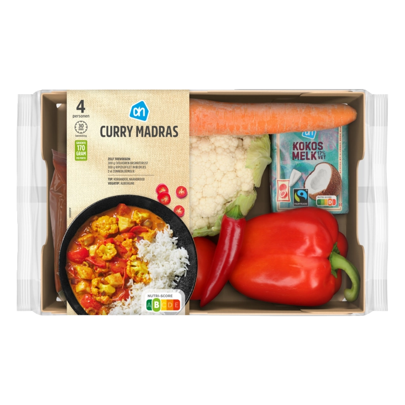 AH Curry madras verspakket