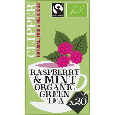 pdp-image-Clipper Raspberry & mint organic green tea