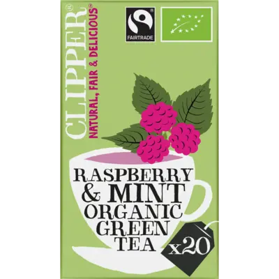 pdp-image-Clipper Raspberry & mint organic green tea