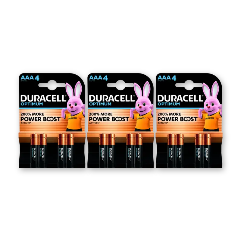 Duracell Optimum AAA batterijen 3-pack