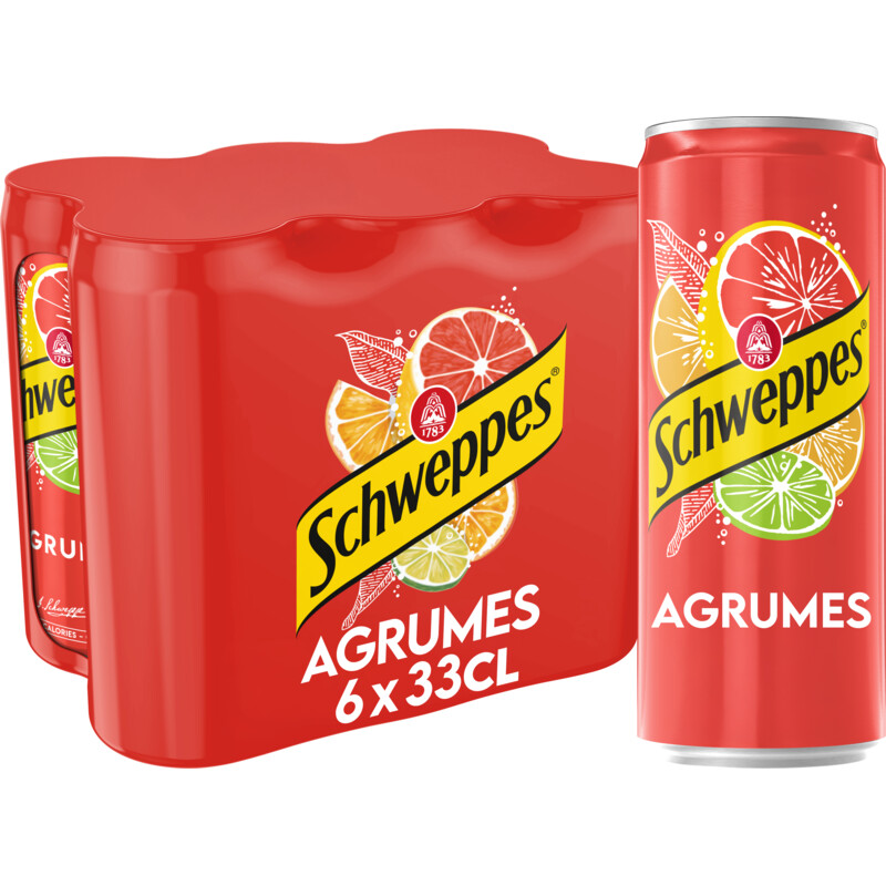 Een afbeelding van Schweppes Agrumes 6-pack