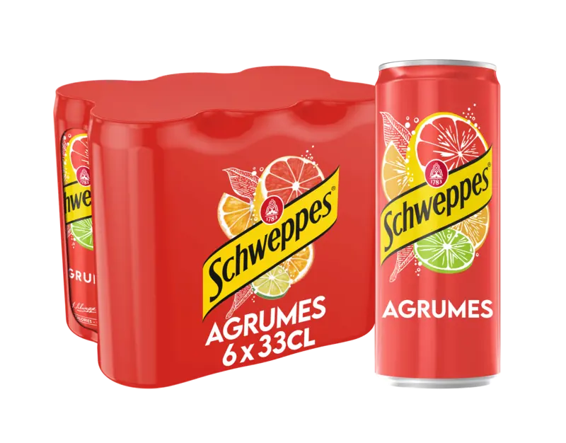 Schweppes Agrumes 6-pack