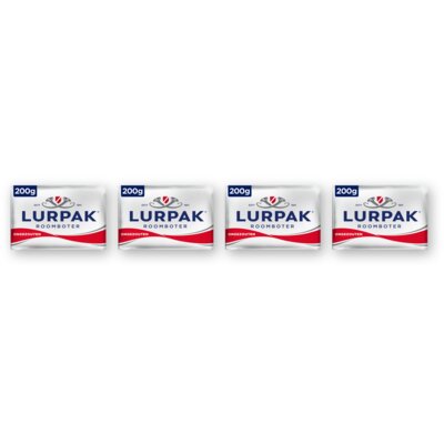 pdp-image-Lurpak Roomboter ongezouten 4-pack