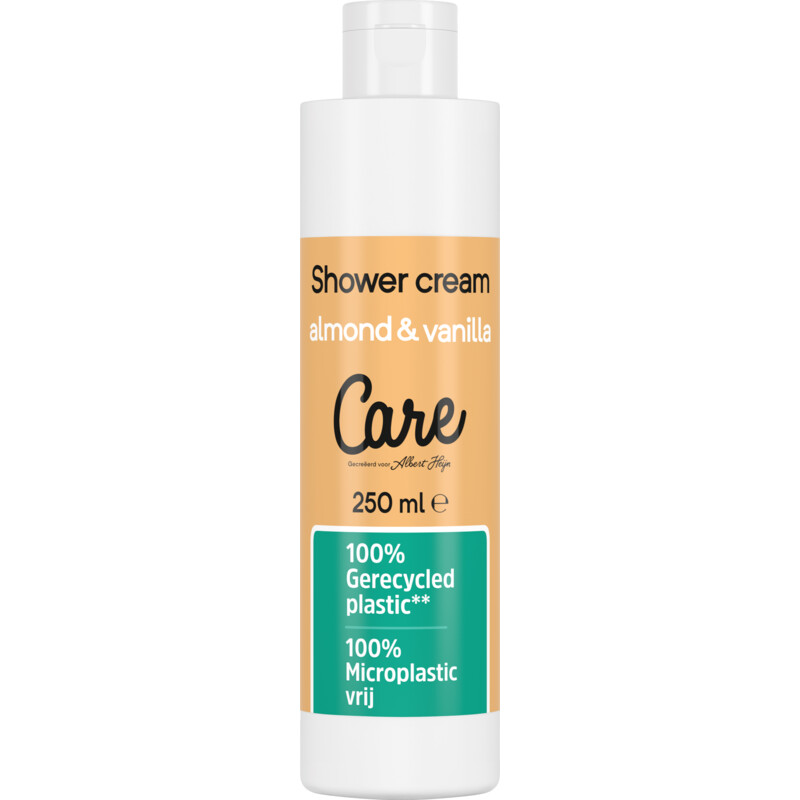 Een afbeelding van Care Shower cream almond & vanilla