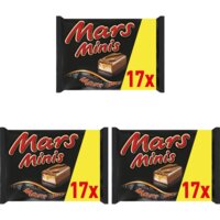 Een afbeelding van Mars Minis repen uitdeelzak 3-pack