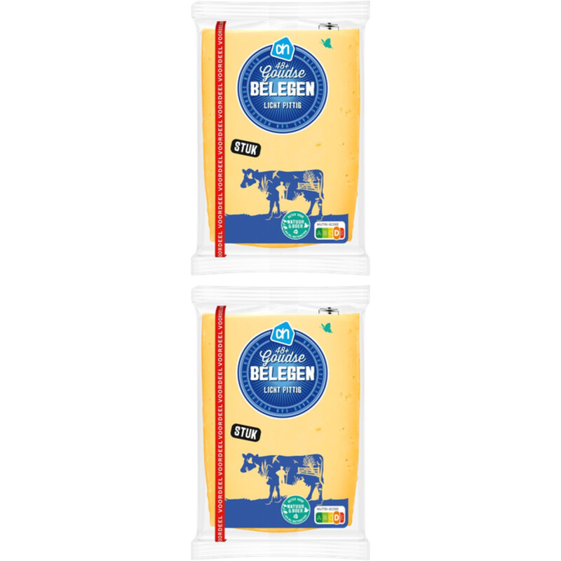 Een afbeelding van AH Goudse Belegen 48+ stuk zb gvp 2-pack