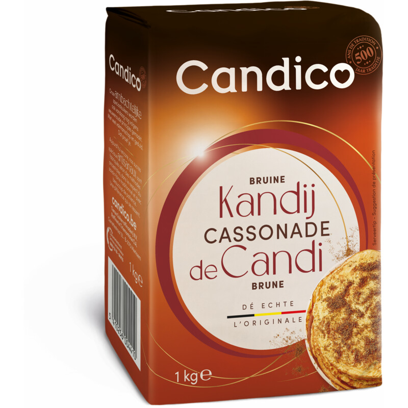 Een afbeelding van Candico Kandij cassonade bruin bel