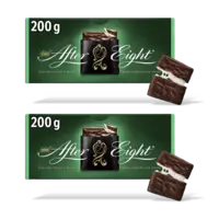 After Eight Pure chocolade pralines pepermunt 2-pack