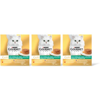 pdp-image-Gourmet Gold hartig torentje mt kip rund lam 3pk