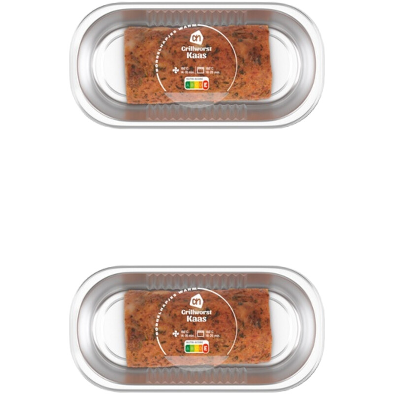 Een afbeelding van AH Grillworst kaas 2-pack