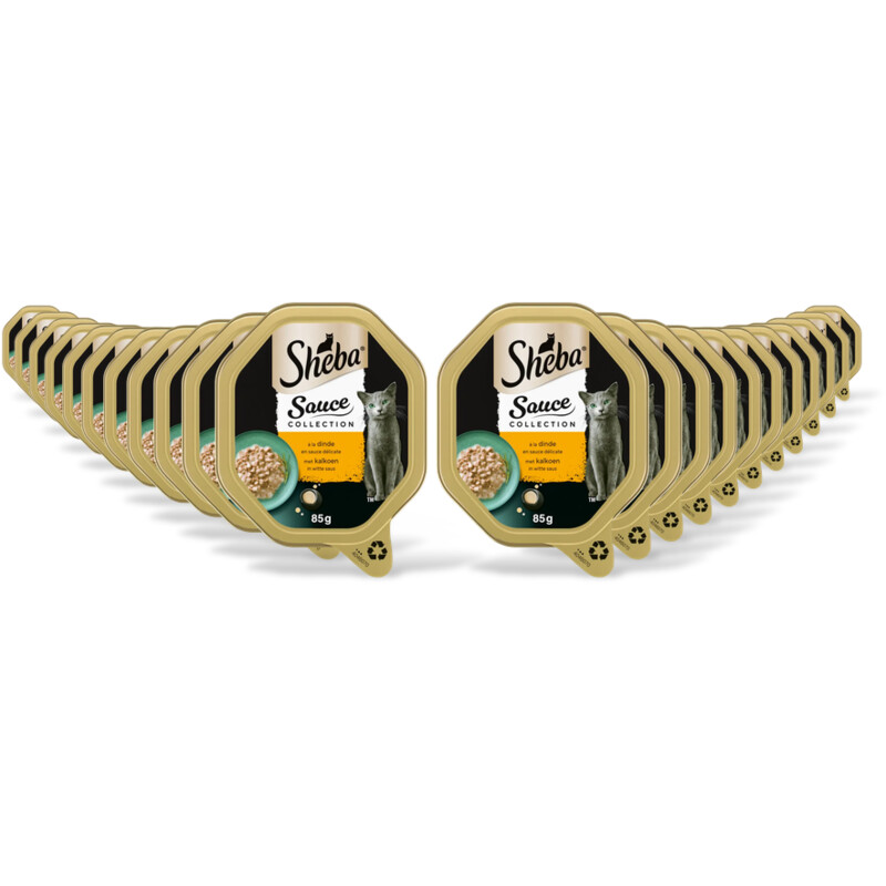Sheba Mini filets met kalkoen in saus 22-pack