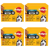 Pedigree Adult protein+ selectie in gelei 4-pack