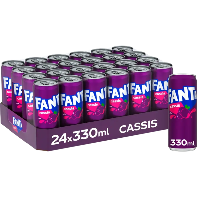 Fanta Cassis tray