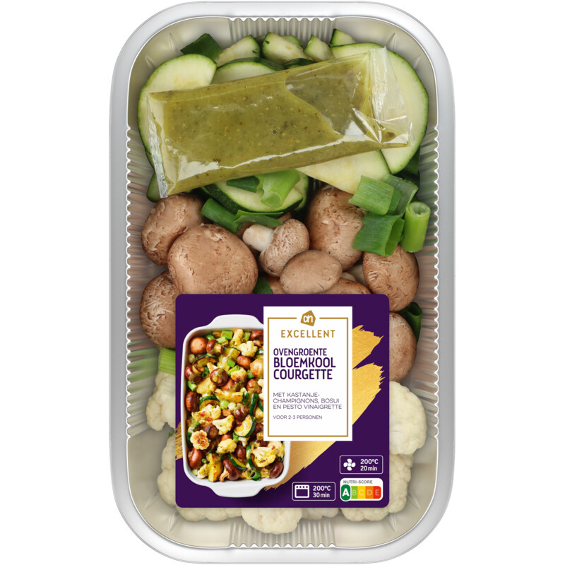 Een afbeelding van AH Excellent Ovengroente bloemkool courgette
