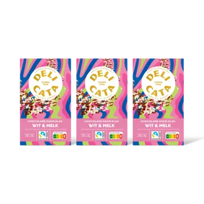 pdp-image-Delicata Chocolade hagelslag wit & melk 3-pack