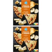Een afbeelding van AH Steenoven pizza 5 formaggi 2-pack
