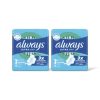 Always Ultra day normal wings maandverband 2pk