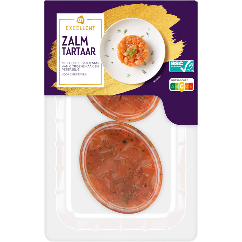 Een afbeelding van AH Excellent Zalmtartaar