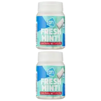 AH Fresh mint gum suikervrij 2-pack