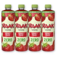 Raak Vruchtensiroop aardbeien zs 4-pack