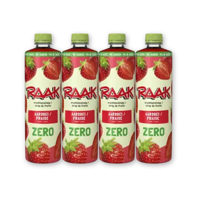 pdp-image-Raak Vruchtensiroop aardbeien zs 4-pack
