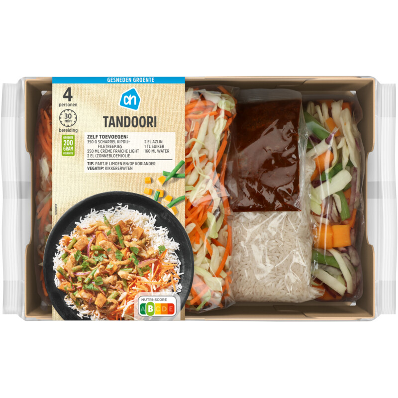 AH Gesneden verspakket tandoori
