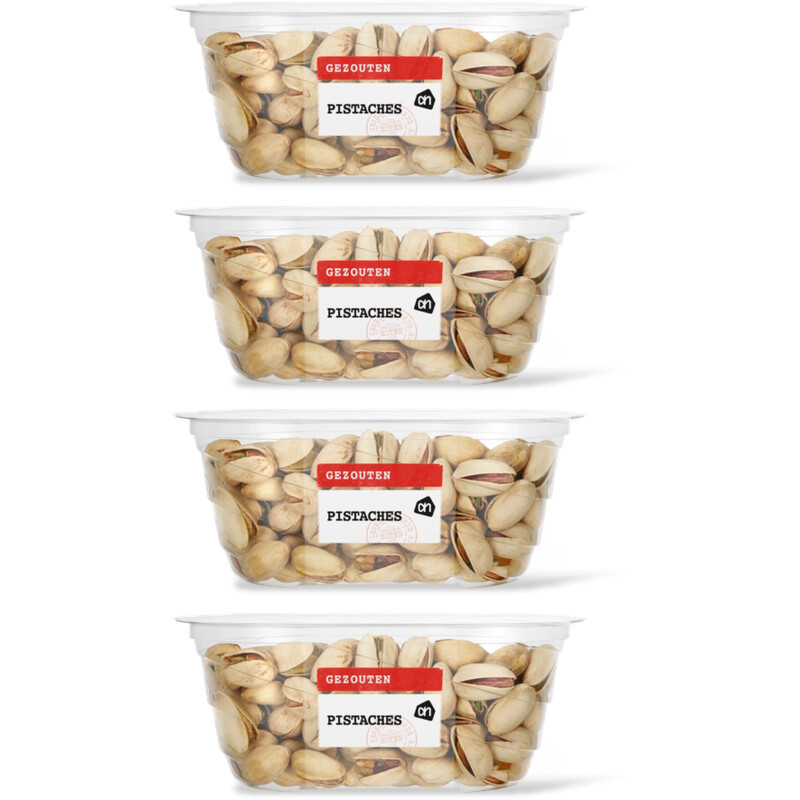 AH Pistachenoten gezouten 4-pack