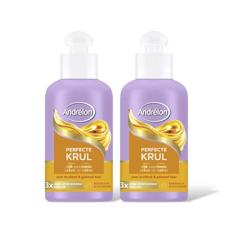 Andrélon Perfecte krul leave-in crème 2-pack