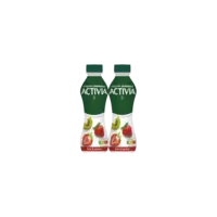 Activia Drinkyoghurt kiwi & aardbei 2-pack