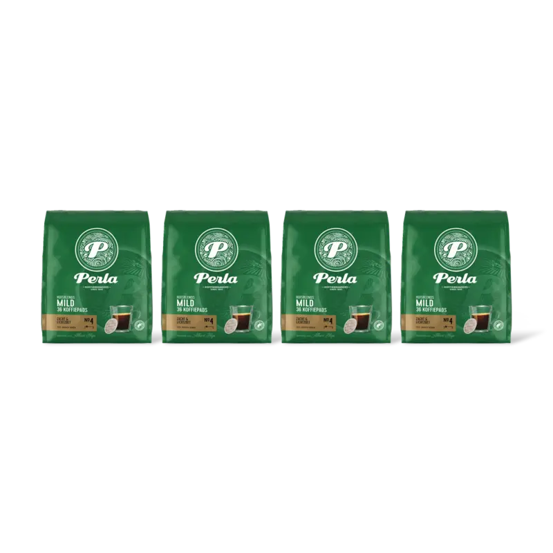 Mild koffiepads 4-pack