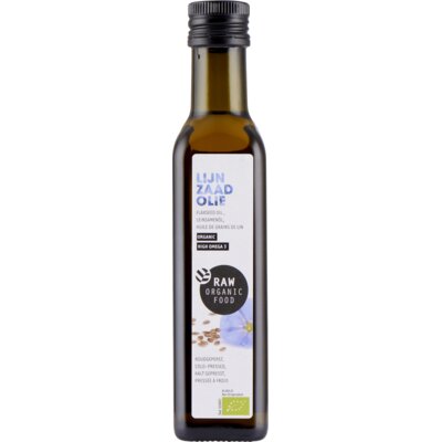 pdp-image-Raw Organic Food Lijnzaad olie