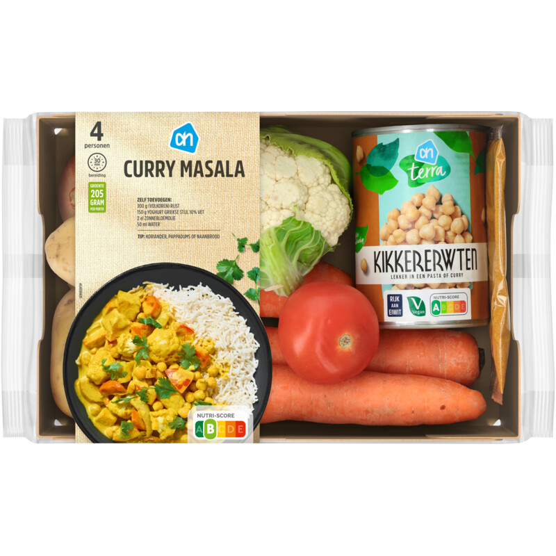 Een afbeelding van AH Curry masala verspakket