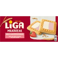 Liga Milkbreak melk-aardbeiensmaak