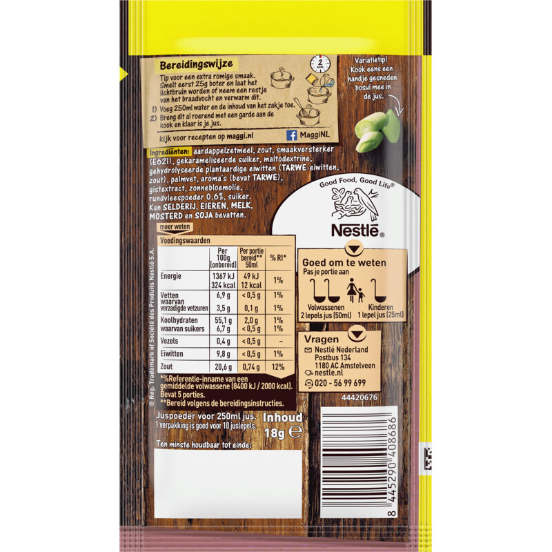 Een afbeelding van Maggi Jus rundvlees