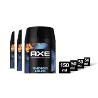 Axe Indigo haze deodorant body spray 6-pack