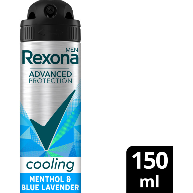 Rexona Men cooling menthol & lavender spray