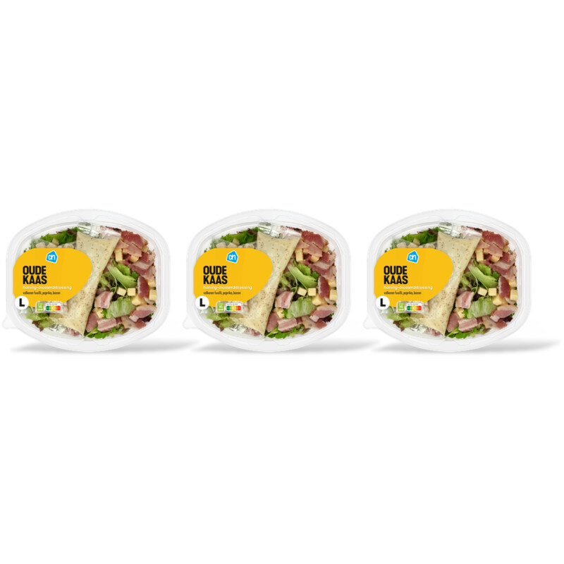 AH Maaltijdsalade oude kaas 3-pack