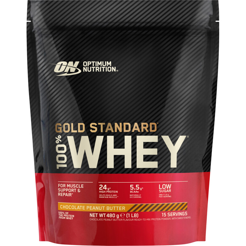 Een afbeelding van Optimum Nutrition Gold standard 100% whey peanut butter